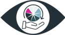 Personalised Care | Black Eye Icon